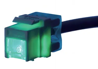 CAT6 UTP Джек трапецеидальных искажений